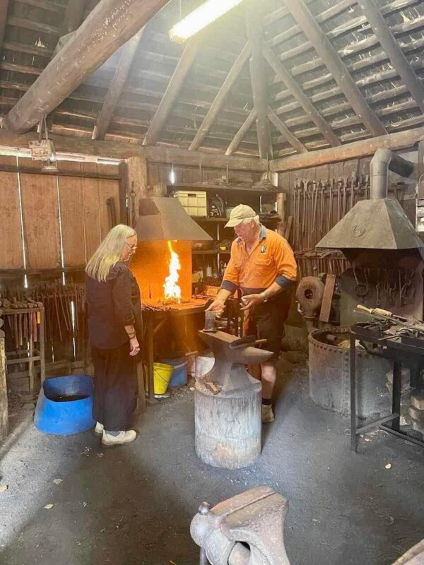 blacksmithing gympie womens shed