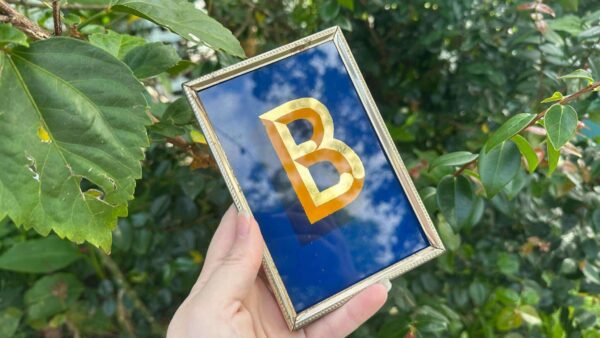 Reverse Glass Gilding - Wednesday Class