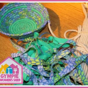 Upcycled Fabric Mats & Bowls- Monday June 30th