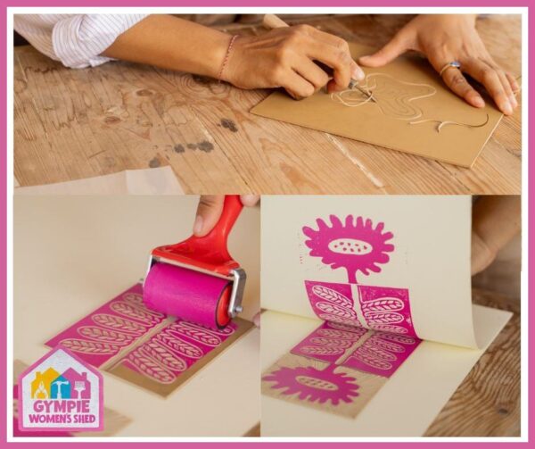 Lino Carving and Painting - Monday June 9th